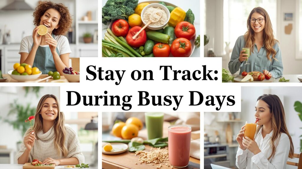 Stay on Track During Busy Days